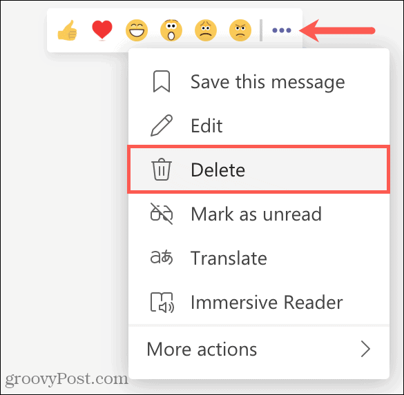 Microsoft Teams でチャットを削除または非表示にする方法