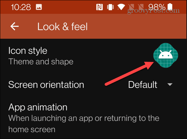 So ändern Sie App-Symbole auf Android