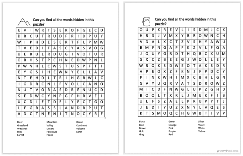 กิจกรรมการเรียนรู้แสนสนุกสำหรับเด็กโดยใช้ Microsoft Templates