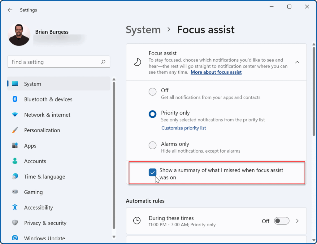 Como usar o Focus Assist no Windows 11 Como usar o Focus Assist no Windows 11