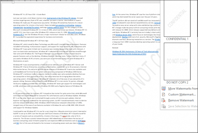 So fügen Sie Dokumenten in Microsoft Word ein Wasserzeichen hinzu