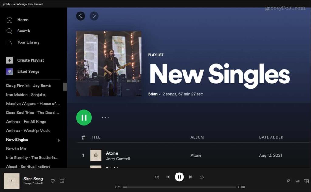 Spotifyプレイリストの画像を変更する方法