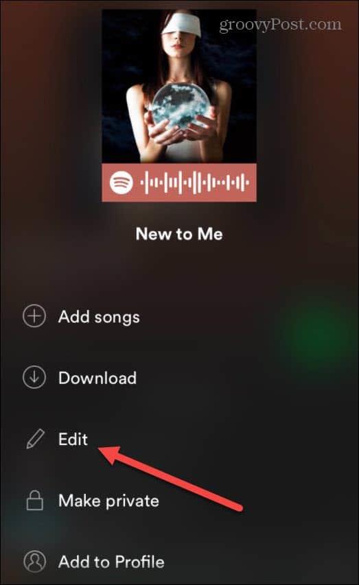 Spotifyプレイリストの画像を変更する方法