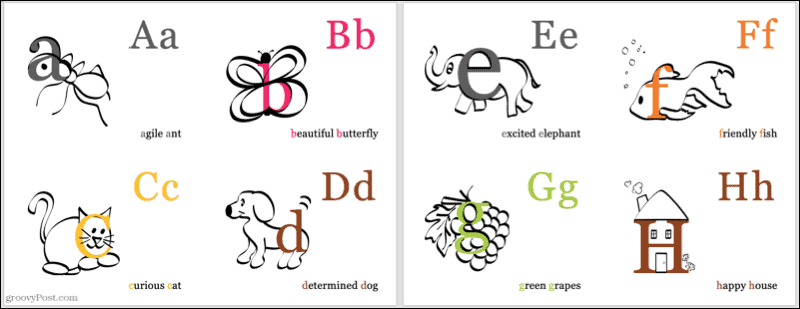 กิจกรรมการเรียนรู้แสนสนุกสำหรับเด็กโดยใช้ Microsoft Templates