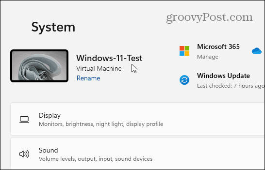 Как изменить имя ПК с Windows 11