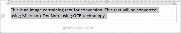 Cómo copiar texto de imágenes en Microsoft OneNote Cómo copiar texto de imágenes en Microsoft OneNote