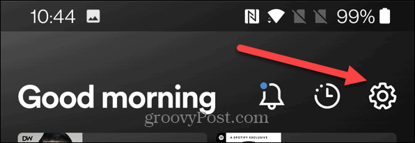 Androidのロック画面でSpotifyを入手する方法