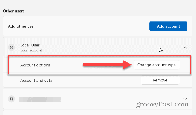 Windows 11 でローカル ユーザー アカウントを追加する方法