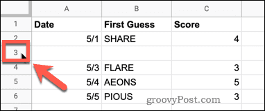 Как удалить пустые строки в Google Sheets
