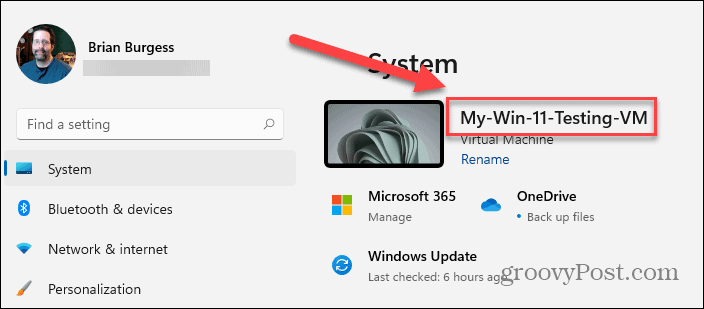 Как изменить имя ПК с Windows 11