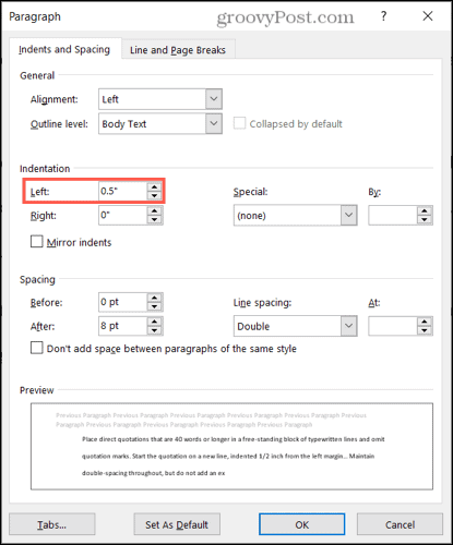 Microsoft Word に引用符を挿入する方法
