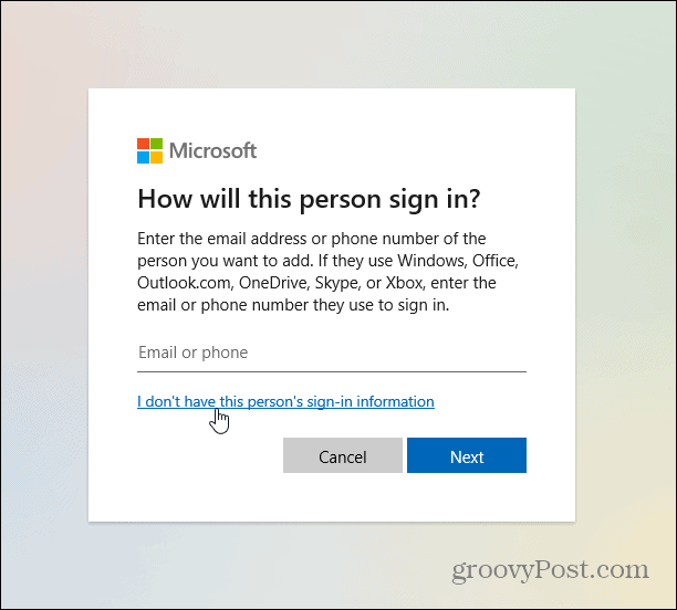 Windows 11 でローカル ユーザー アカウントを追加する方法