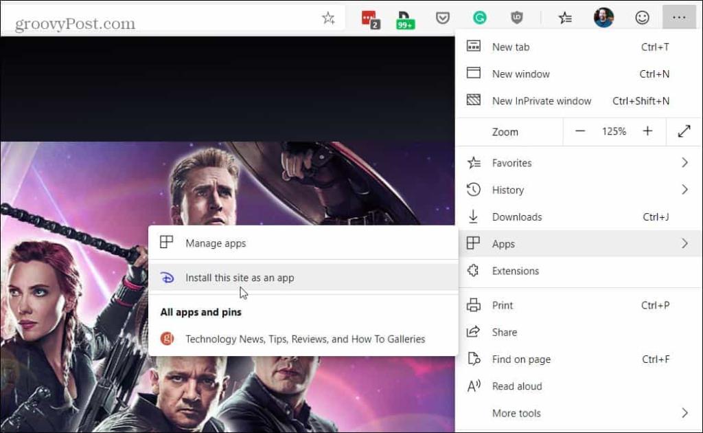 Windows 10にDisney Plusをアプリとしてインストールする方法