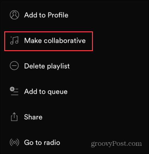 Spotifyで共同プレイリストを作成する方法