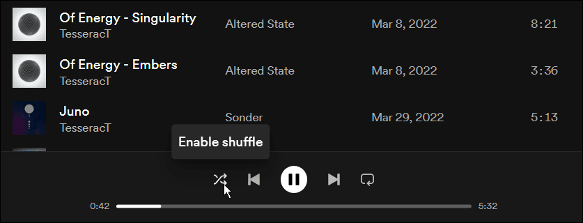 Spotifyシャッフルが機能しない問題を修正する方法