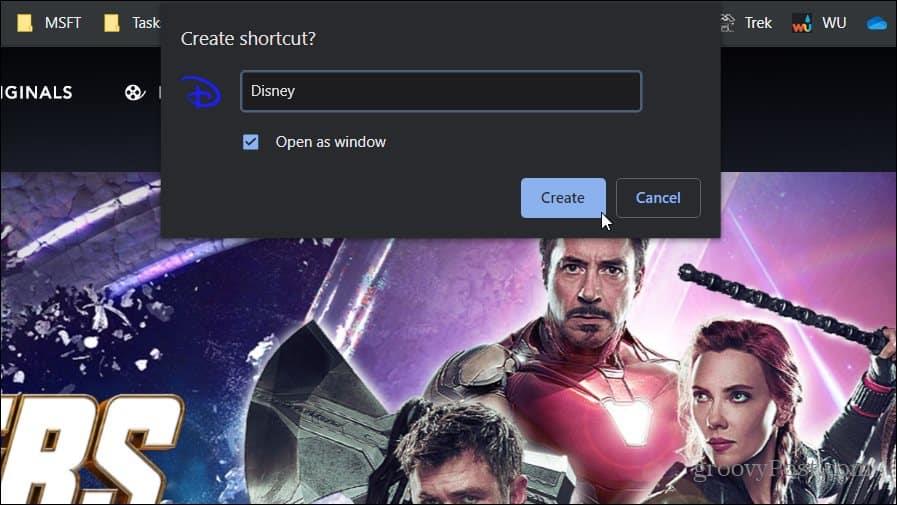 Windows 10にDisney Plusをアプリとしてインストールする方法