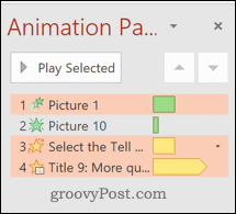 Как удалить анимацию из презентации PowerPoint