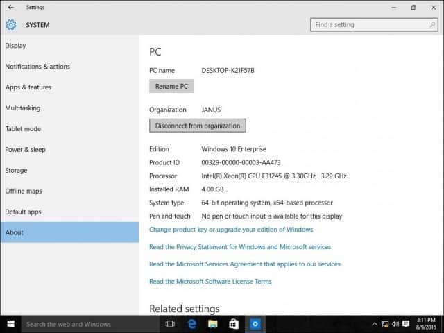 Como associar um PC com Windows 10 a um domínio