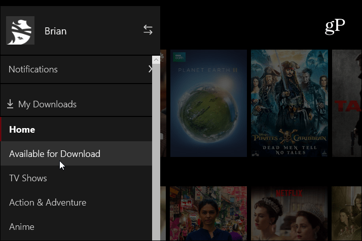 Загрузите Netflix Films and TV на Windows 10 для просмотра в автономном режиме