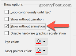 Как удалить анимацию из презентации PowerPoint