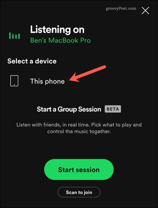 Spotify は現在の曲を再生できませんか?  直し方
