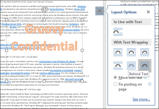 So fügen Sie Dokumenten in Microsoft Word ein Wasserzeichen hinzu