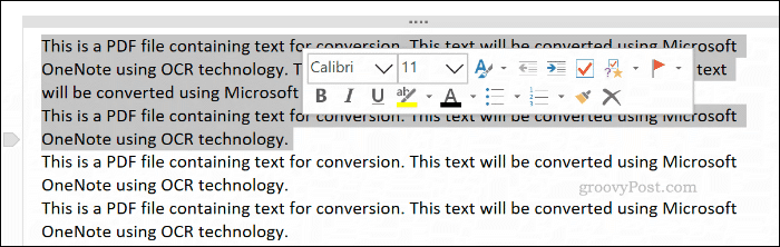 Cómo copiar texto de imágenes en Microsoft OneNote Cómo copiar texto de imágenes en Microsoft OneNote