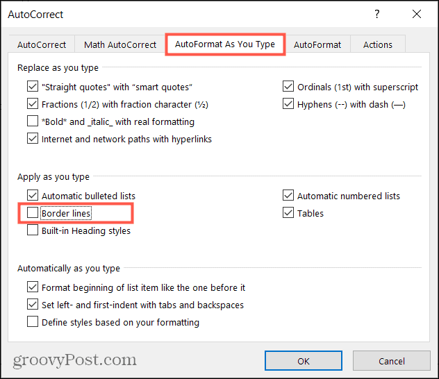 Comment supprimer une ligne horizontale dans Microsoft Word