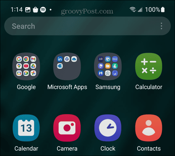 So fügen Sie eine App zum Android-Startbildschirm hinzu