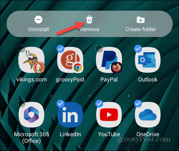 So fügen Sie eine App zum Android-Startbildschirm hinzu