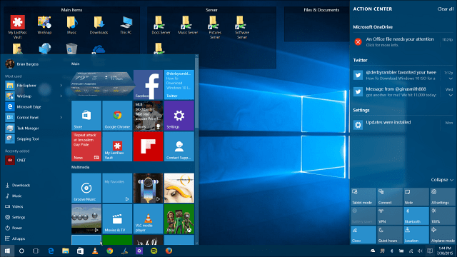 Как обновить Windows 8.1 до Windows 10