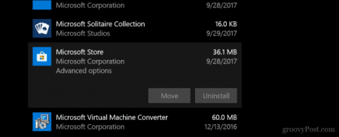 Как сбросить настройки приложений и функций Магазина Windows