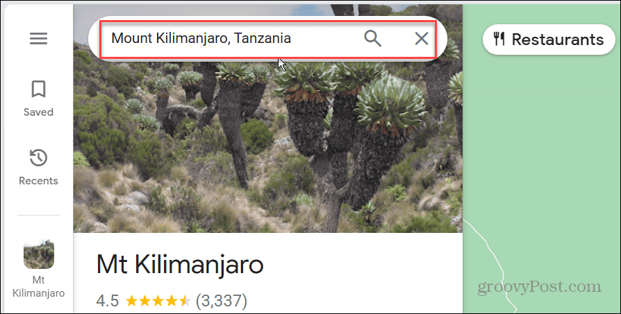 Cómo encontrar elevación en Google Maps Cómo encontrar elevación en Google Maps