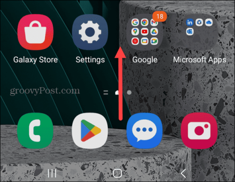 So fügen Sie eine App zum Android-Startbildschirm hinzu
