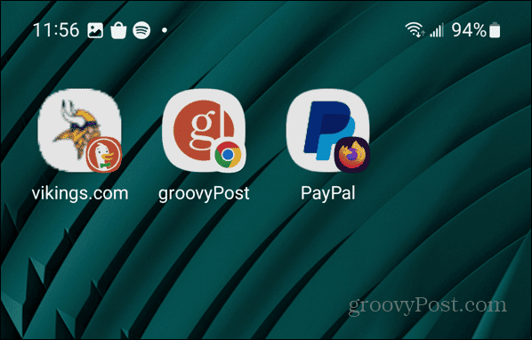 So fügen Sie eine App zum Android-Startbildschirm hinzu