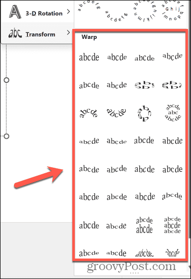 Как сделать текст кривой в PowerPoint