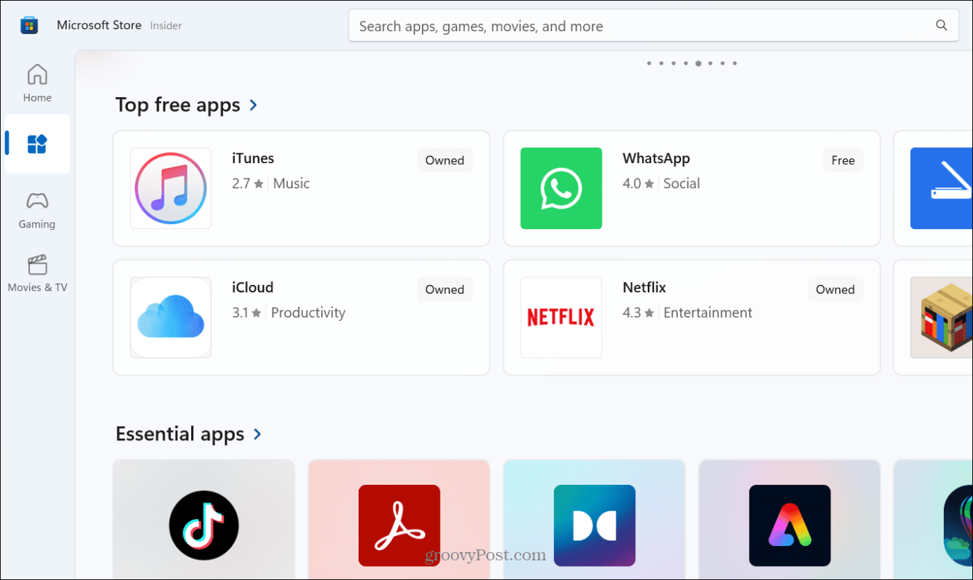 Как переустановить Microsoft Store в Windows 11