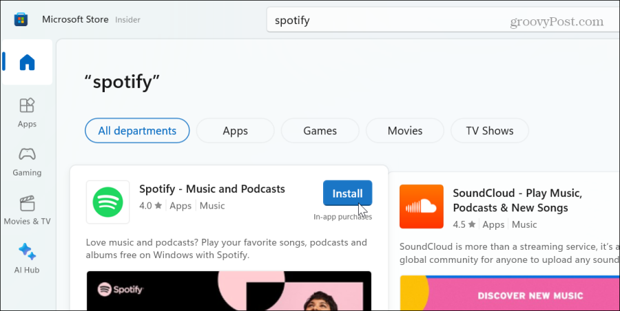 So beheben Sie, dass Spotify nicht reagiert