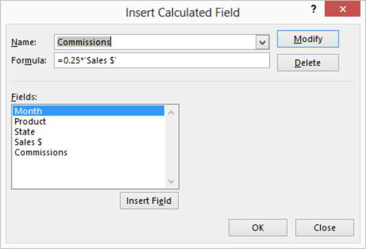 Cómo eliminar campos y elementos calculados de una tabla dinámica de Excel