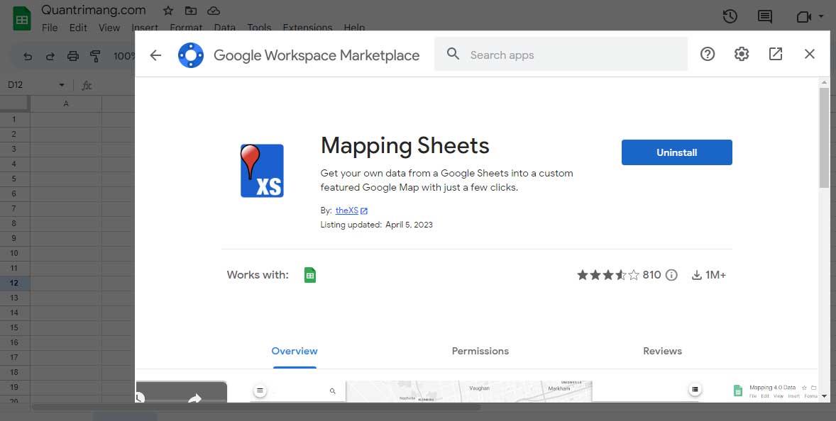 Cómo crear mapas personalizados en Google Sheets