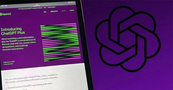 ChatGPT lanza una versión paga con un precio de 20 USD/mes, con funciones más avanzadas ChatGPT lanza una versión paga con un precio de 20 USD/mes, con funciones más avanzadas