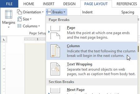 Guía completa de Word 2013 (Parte 13): Dividir columnas de texto