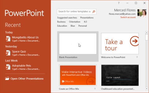 PowerPoint 2019 (ตอนที่ 1): เริ่มต้นใช้งาน PowerPoint PowerPoint 2019 (ตอนที่ 1): เริ่มต้นใช้งาน PowerPoint