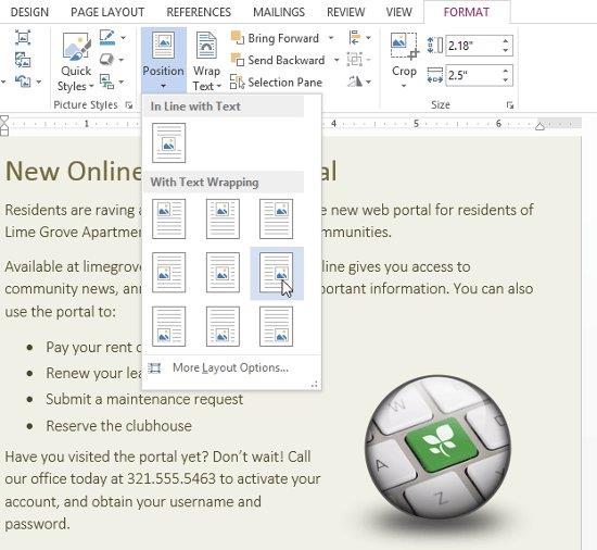 Guía completa de Word 2013 (Parte 15): Insertar imágenes y función de ajuste de texto