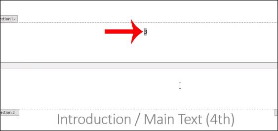 Word 2013的頁碼，自動插入頁碼