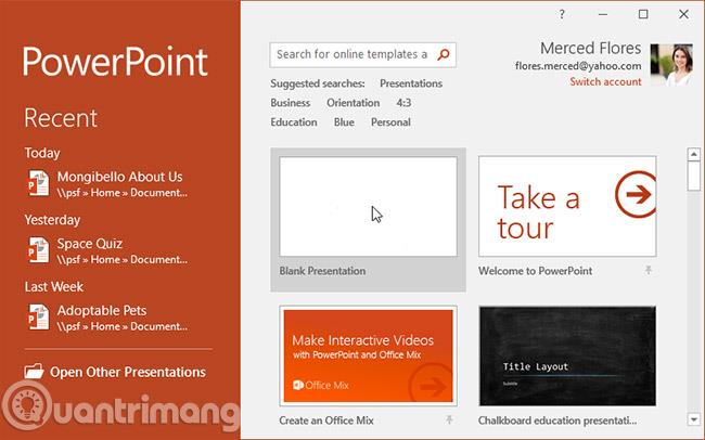 PowerPoint 2016: Начало работы с Microsoft PowerPoint 2016