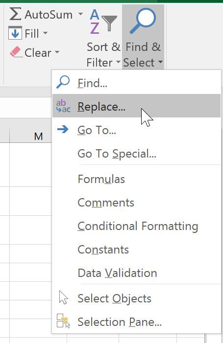 Excel 2016 — Урок 10. Использование функции «Найти и заменить» в Excel