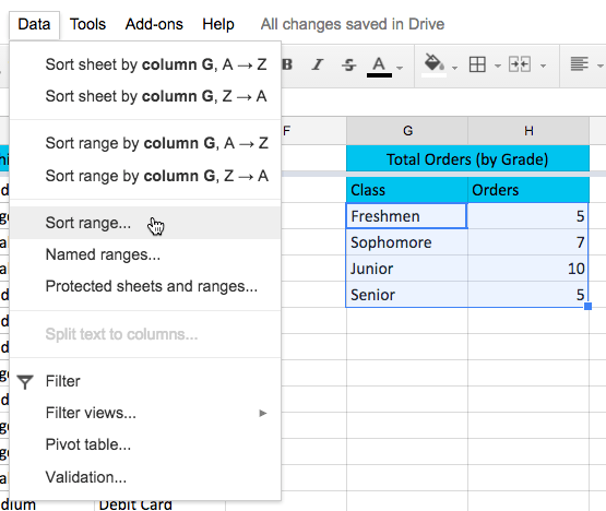 Hojas de cálculo de Google (Parte 9): ordenar y filtrar datos