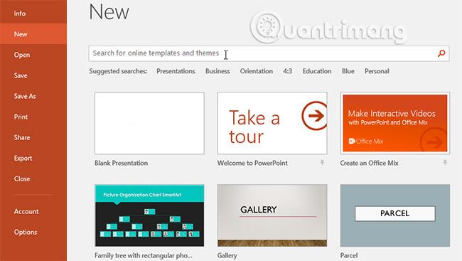 PowerPoint 2016: создание и открытие презентаций