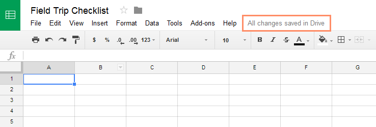 Google Sheets (Parte 1): familiarícese con Google Sheets